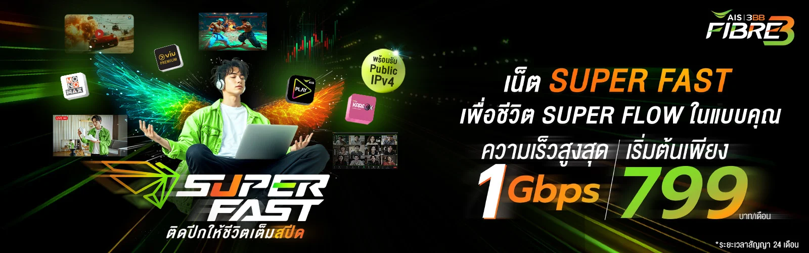 เน็ตบ้าน AIS Fibre ภูเก็ต